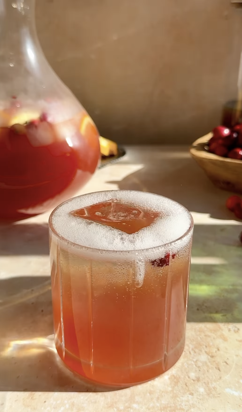 Thanksgiving Bourbon Punch